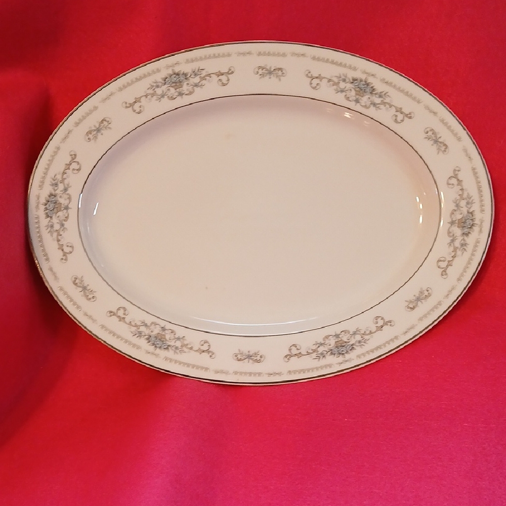 Diane Platter Fine China Porcelain Japan